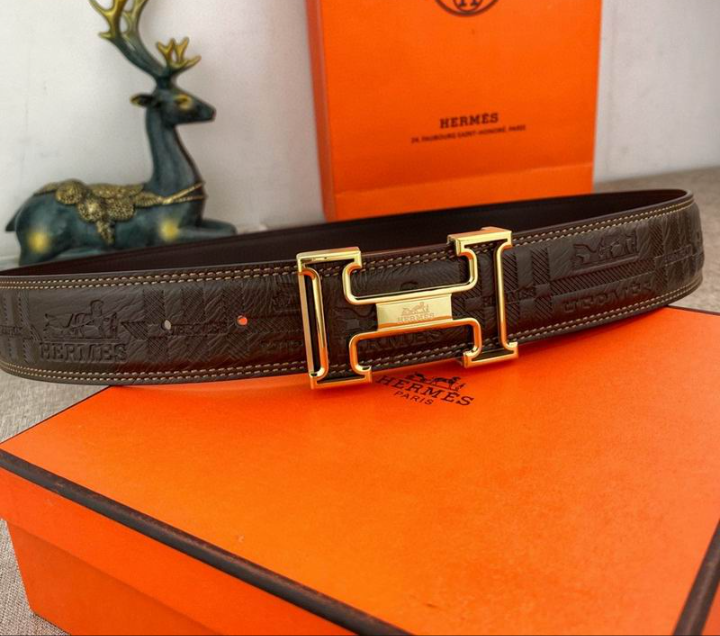 Accessories Belts Hermes Brown